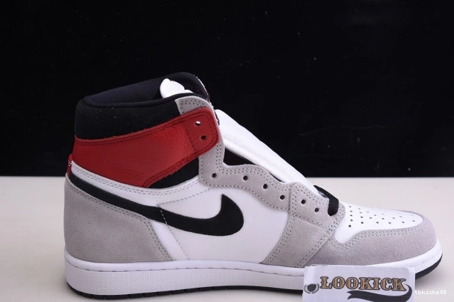 Rep TBkick Jordan Light High OG Air 1 Smoke 555088-126 Grey 0704